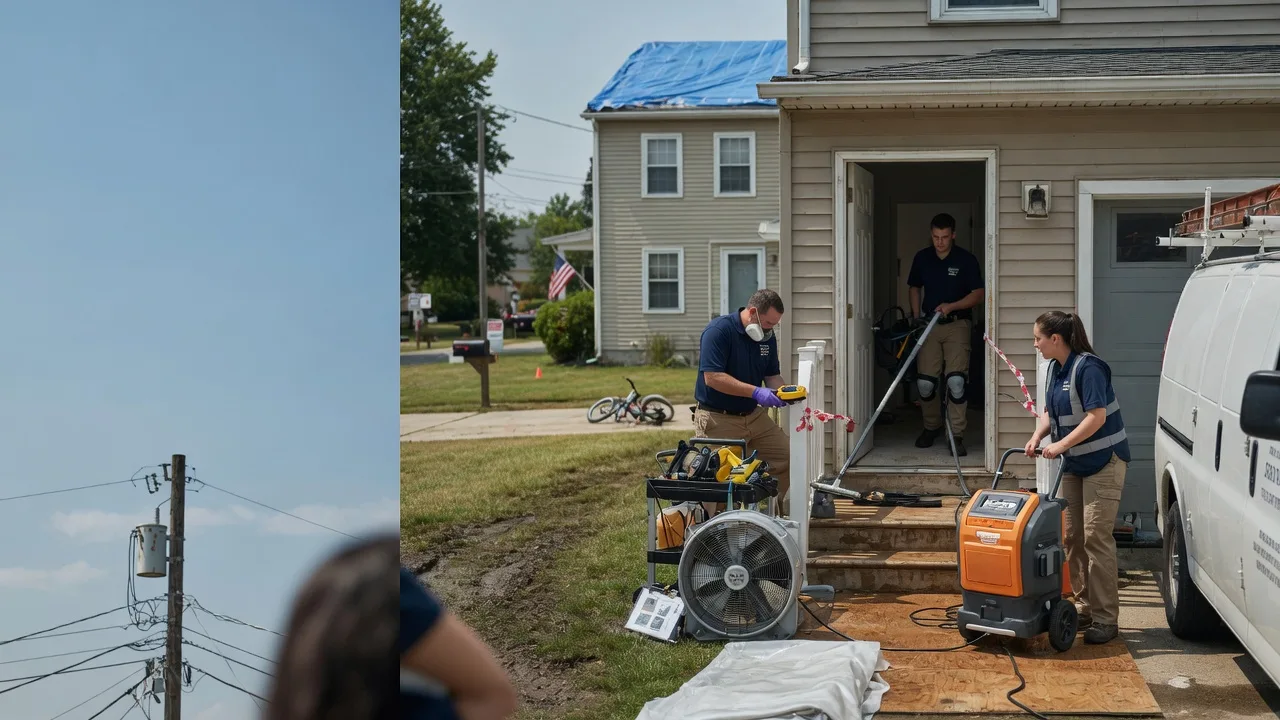 Water Damage Repair in Bowler, WI near me